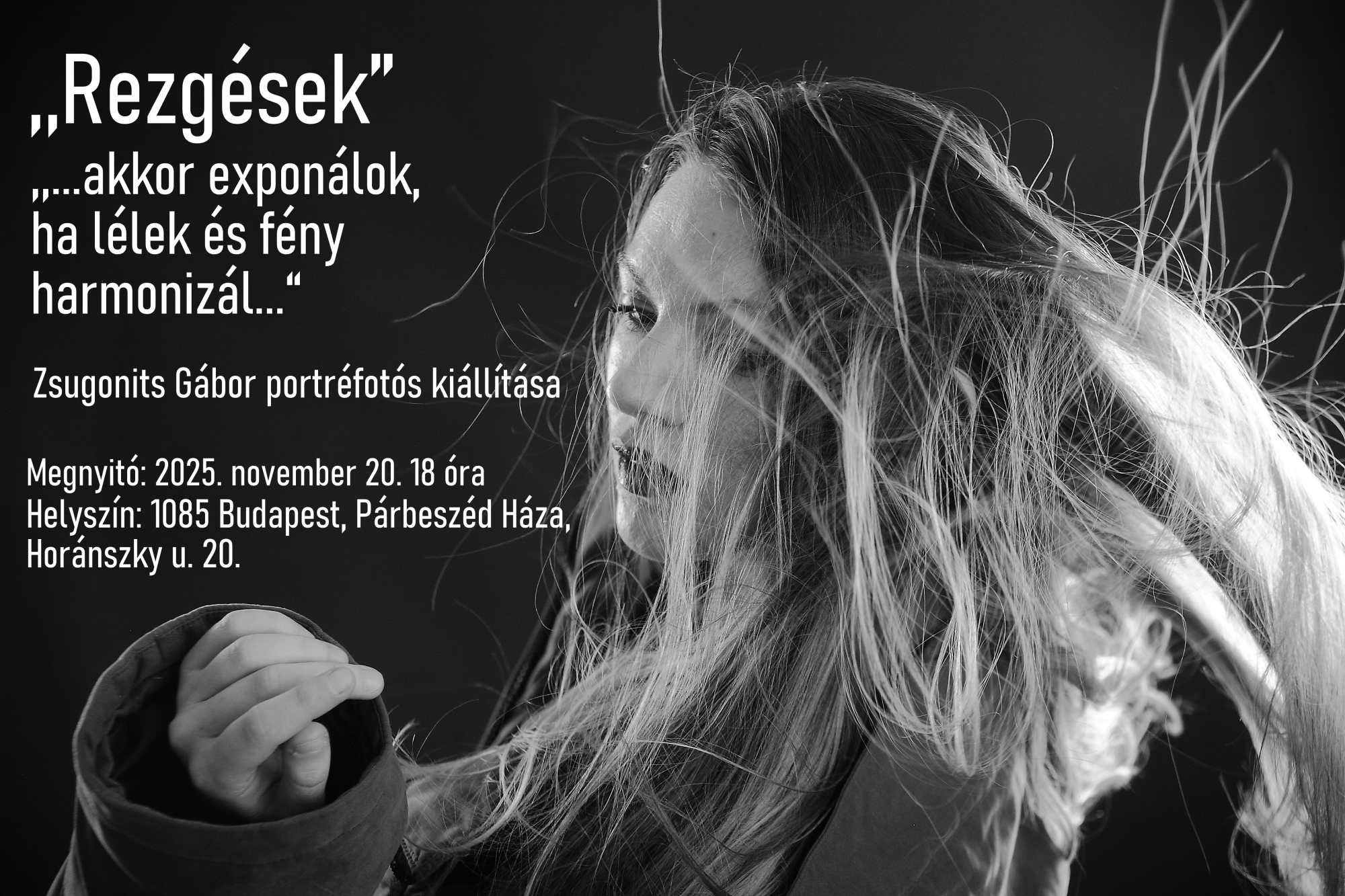 „Rezgések” – Zsugonits Gábor portréfotós kiállítása // 2025. december 31-ig