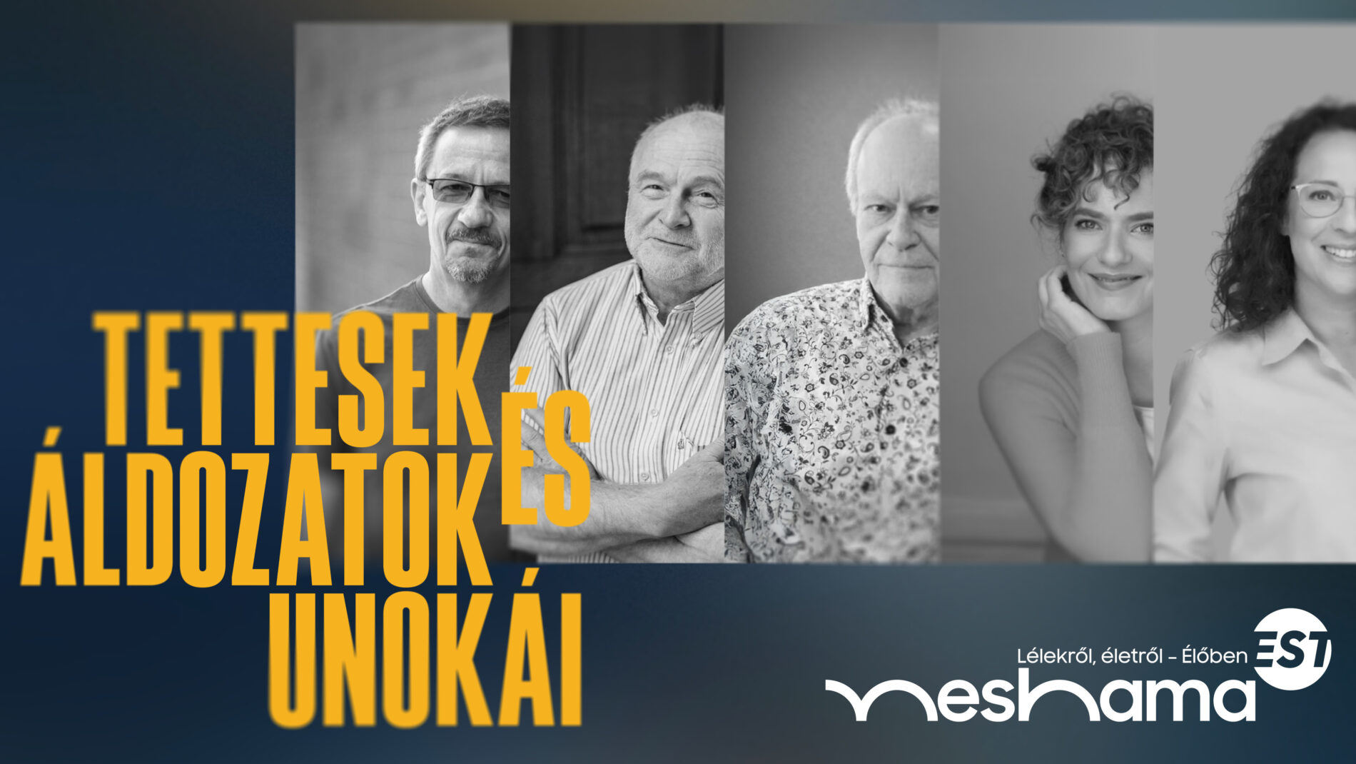 Tettesek és áldozatok unokái – beszélgetés