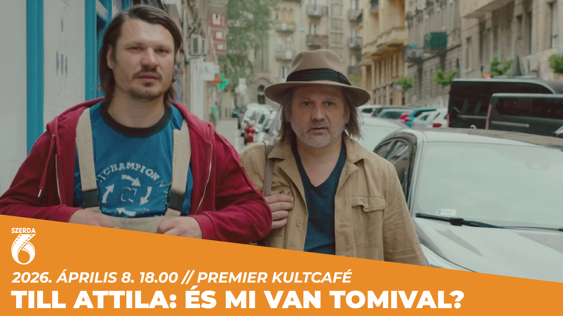 Till Attila: És mi van Tomival? // Faludi Filmklub // Premier Kultcafé // 2026. április 8. 18.00