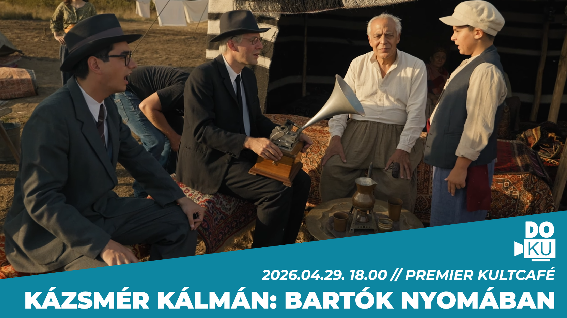 Kázsmér Kálmán: Bartók nyomában // Faludi DOKU Filmklub // Premier Kultcafé // 2026. április 29. 18.00