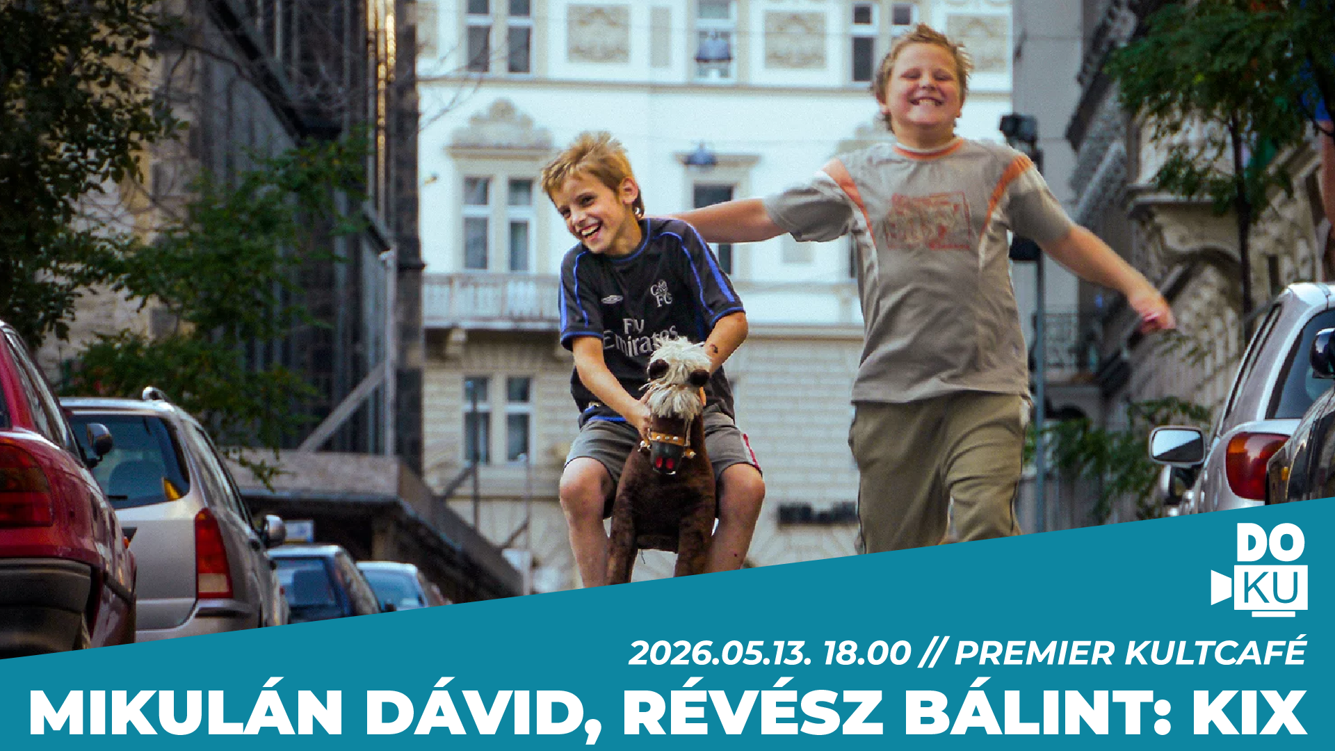 Mikulán Dávid, Révész Bálint: KIX // Faludi DOKU Filmklub // Premier Kultcafé // 2026. május 13. 18.00