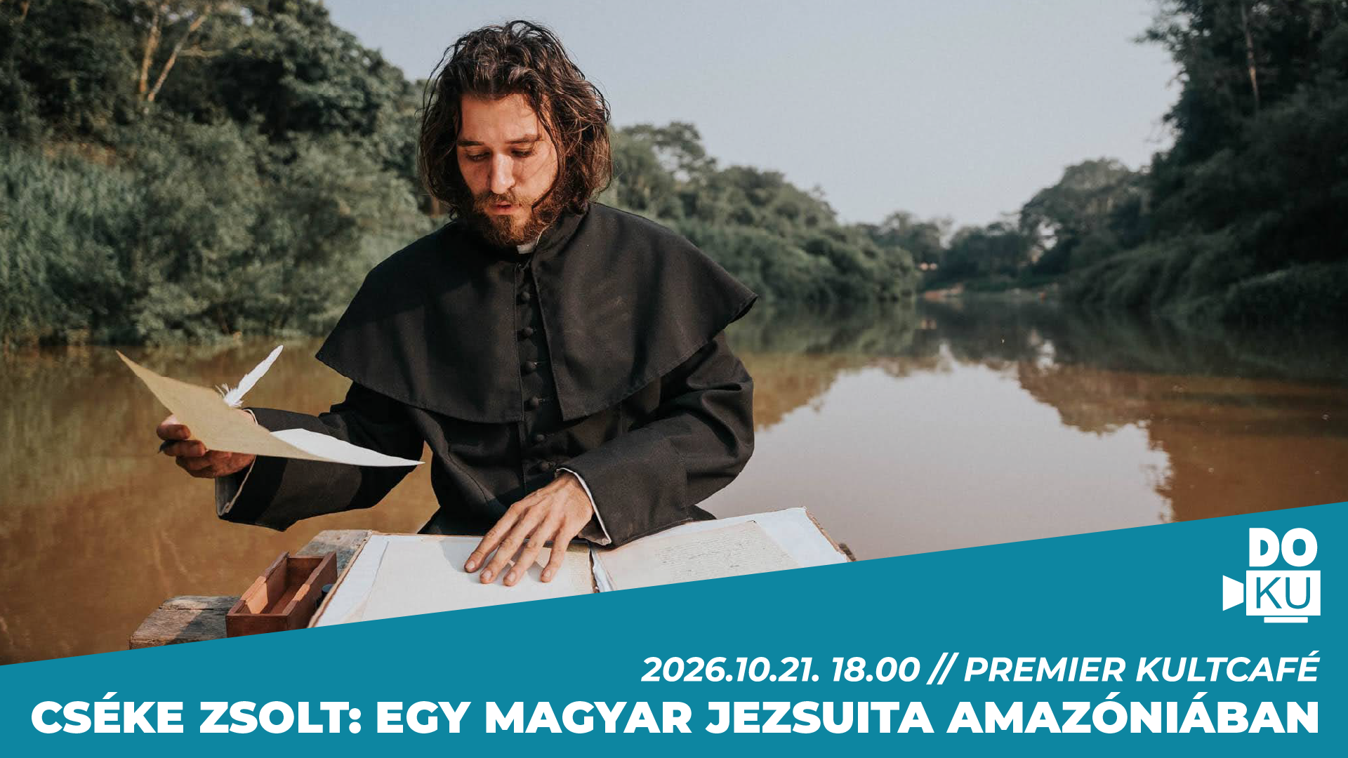 Cséke Zsolt: Egy magyar jezsuita Amazóniában // Faludi DOKU Filmklub // Premier Kultcafé // 2026. október 21. 18.00