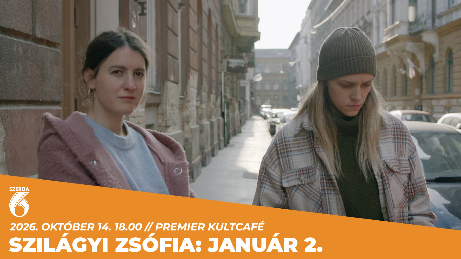 Szilágyi Zsófia: Január 2. // Faludi Filmklub // Premier Kultcafé // 2026. október 14. 18.00